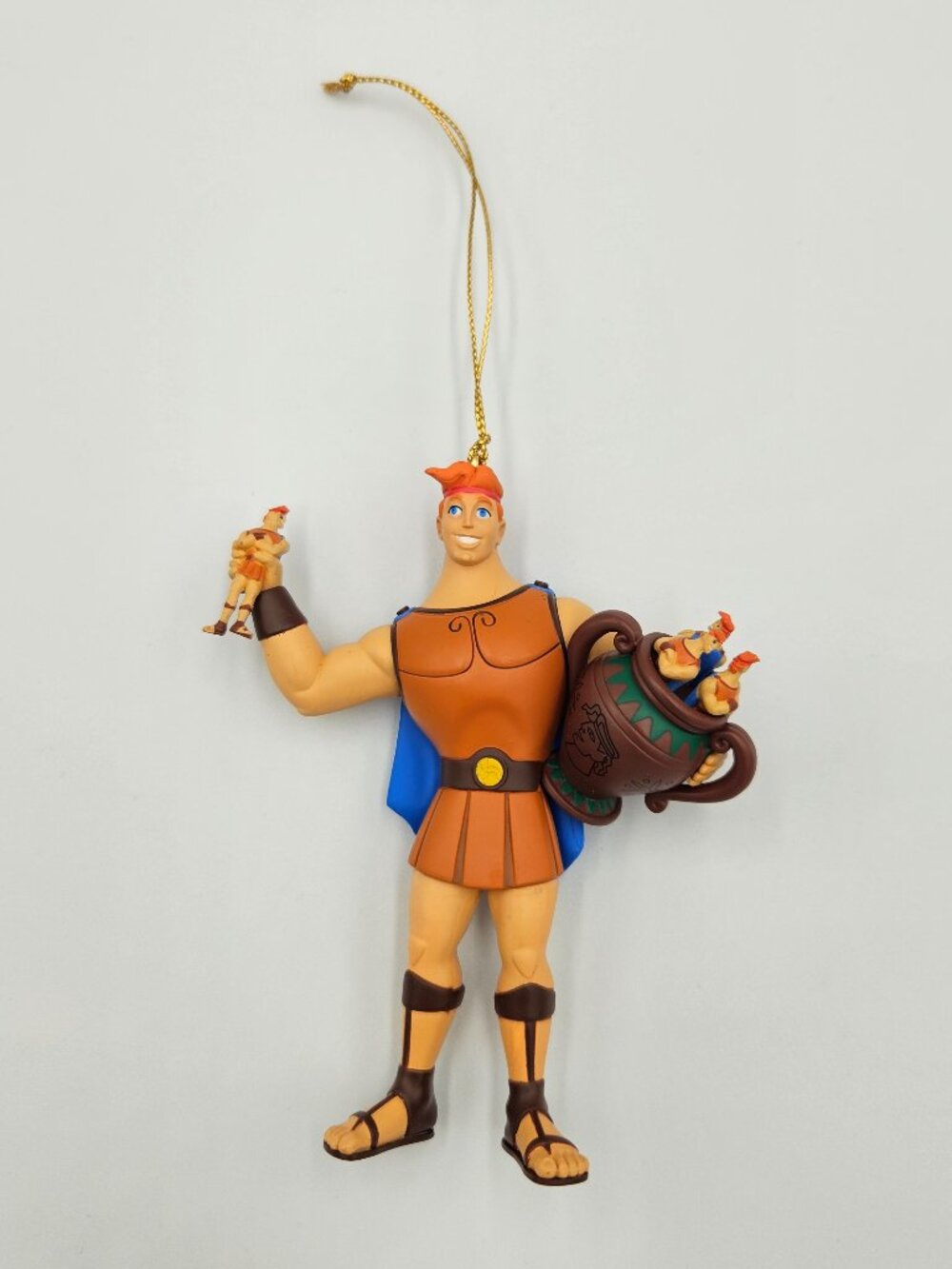 Disney Hercules Christmas Ornament Vintage Collectible Figure with Box